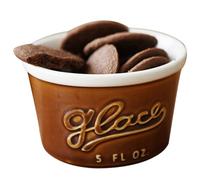 Ramequin de Cuisson en Céramique Marron pour Pudding et Petit Gâteau