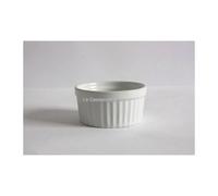 Ramequin en Grès émaillé blanc 8 cm