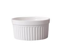 Ramequin Four Lot de 4 ramequins en céramique allant au four, ramequins for crème brûlée, tasses à pudding, crème anglaise, soufflé, ramiken, sauce à tremper, petite taille(8 oz)
