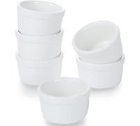 Ramequin Four Mini ramequins en porcelaine de 15 ml adaptés au micro-ondes et au four, plat à soufflé en porcelaine, sauce à tremper, petites coupes à dessert(36PIECES)