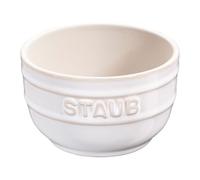 RAMEQUIN S/2 8 CM IVORY CERAMIC BY STAUB 40511-859 (3)