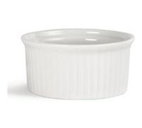 Olympia Ramequin Whiteware 70 mm/2,75 pouces / 60 ml/2,5 oz (lot de 12), Porcelaine Blanche, Ramequins pour Crème Brûlée, Soufflé, Cuisson, Plat à Sauce, Micro ondes, Passe au Lave Vaisselle, W435
