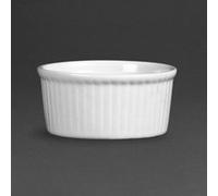 Vaisselle Olympia Ramequins Blancs 80mm Whiteware - x 12 - - - Porcelaine x36mm