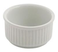 Ramequins Blancs Empilables 85mm x 12 Olympia Blanc G