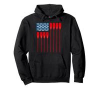 Ramer Regatta us Drapeau USA Amérique Sports Nautiques Patriot Sweat à Capuche