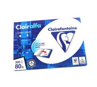 Clairefontaine Ramette de papier Clairalfa A4 Blanc 80 g 200 feuilles pour impression