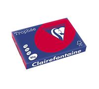 Clairalfa Papier universel Trophée, A3, rouge groseille Rouge G