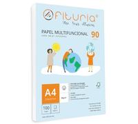 Ramette de papier A4 90g avec 100 feuilles blanches, papier multifonctionnel pour un usage scolaire et professionnel. Idéal pour imprimantes laser, à jet d’encre ou photocopieuses - Ofituria