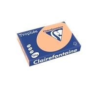 Trophée Ramette 250 Feuilles Papier 120g A4 210x297 mm Certifié FSC Abricot