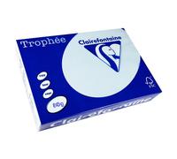 Papier couleur A4 - CLAIREFONTAINE - Bleu clair - 80 g - Format A4 - Ramette de 500 feuilles - Papier multifonctions