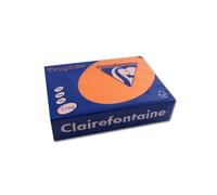 Clairefontaine Ramette de papier Trophée G A4 Orange vif 210 g Impression 250 feuilles