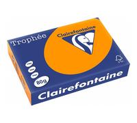 Ramette de papier - A4 - Orange vif - 80g - 500 feuilles - Clairefontaine Trophé