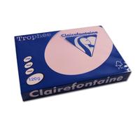 Ramette de papier - A4 - Rose pastel - 120g - Impression - 250 feuilles - Claire