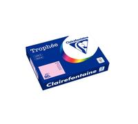 Ramette de papier - A4 - Rose - Pastel - 80g - 500 feuilles - Clairefontaine Tro