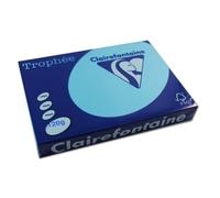 Ramette de papier - CLAIREFONTAINE - Trophée - 120 g/m² - A4 250 feuilles - FSC Bleu royal