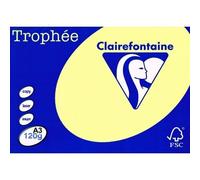 Clairefontaine Papier jet d'encre 1308 A3 120 g/m2 Jaune
