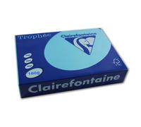 Ramette de papier couleur Clairefontaine Trophée A4 160 g/m² Bleu royal 250 feuilles