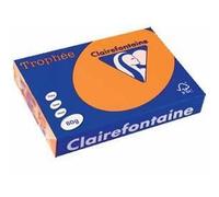 Ramette de Papier couleur Trophée A3 80g - CLAIREFONTAINE - Orange fluo