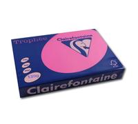 Clairefontaine Ramette de papier A4 Trophée 1219C 250 feuilles 120 g Rose fuchsia