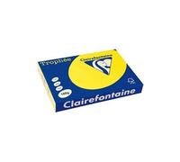 Clairefontaine – Ramette de papier couleur A3 160 g – Jaune soleil