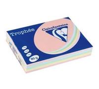 Clairefontaine Ramette papier Trophée A3 80g Couleurs assorties pastel 500 feuilles