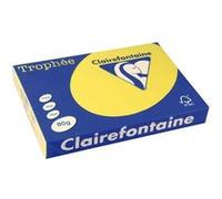 Ramette papier couleur Clairefontaine A3 80g - Jaune soleil Jaune G
