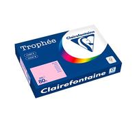 Ramette papier couleur Clairefontaine Trophée couleurs pastel A3 80 gr - 500 feuilles - rose