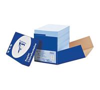 Ramette papier couleur Clairefontaine Trophée couleurs pastel A4 80 gr - 2500 feuilles - bleu