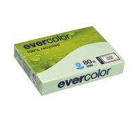 Ramette papier couleur recy lairefontaine Evercolor A4 80 gr - 500 feuilles - vert clair