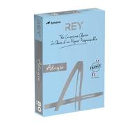 Rey Adagio - Lisse - 104 micromètres - bleu intense - A4 (210 x 297 mm) - 80 g/m² - 500 feuille(s) ramette - papier pour reprographie (pack de 5) G
