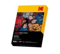 Kodak Papier photo 9891094 – 100 feuilles 180 g/m² Brillant A6 (10x15 cm) Jet d'encre