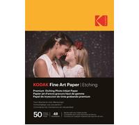Kodak Papier Fine Art lisse 230 g 10 x 15 cm 50 feuilles
