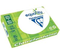 Ramette papier recyclé Clairefontaine Equality A4 80 gr - 500 feuilles - blanc - Lot de 5