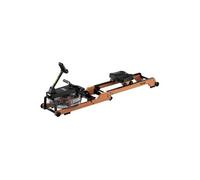 VEVOR Rameur à eau – Ergomètre pliable en bois, 6 niveaux, réservoir 14 L, LCD, 158 kg, Bluetooth