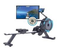 Rameur connecté autoalimenté Skandika Njord P6-G - 32 niveaux de résistance - Max 135 kg