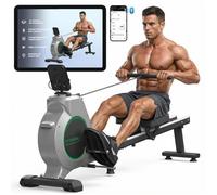 Rameur d'appartement Formill -Silencieux -16 Niveaux de Résistance magnétique -Capacité 160Kg -Ecran LED -Compatible Kinomap