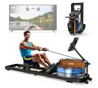 Rameur d'appartement - METTLEMATIC - Pliable - Résistance eau - Bluetooth connecté - Support tablette 160kg