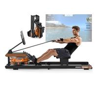 Rameur d'eau - ORISYN - Modèle pliable - Bluetooth - Support tablette réglable - 160 kg