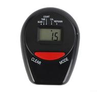 Rameur électronique avec affichage LED 3 V pour le temps, la fréquence, les calories, le suivi de la fréquence cardiaque, compteur d'exercice hydraulique multifonction pour usage domestique