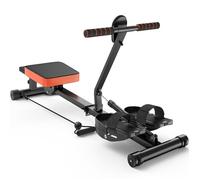 Rameur hydraulique 12 niveaux de résistance, avec écran LCD, résistance jusqu'à 150 kg