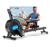 Rameur Magnétique d'appartement - DMASUN - 16 Niveaux de Résistance - Capacité 160Kg - Forte Réluctance Magnétique