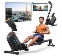 Rameur magnétique Pliable - R15B2 MERACH - 16 niveaux - volant 5.5kg - Écran LED - Bluetooth/Kinomap/APP - Garantie 2ans