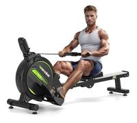 Rameur magnétique - WENOKER - Résistance mécanique - 8 niveaux de résistance - Max 160Kg - Robuste et stable