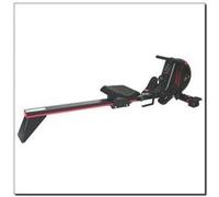 Rameur Magnétique ZM1502 HMS Fitness Musculation Gym Exercice Home Machine Noir et Rouge G