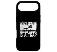 Rameur Parce Que Courir est Un piège drôle Erg Rower Coque pour iPhone Air