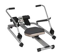 Rameur Silencieux avec écran LCD - Résistance réglable de 15 kg à 55 kg - Charge maximale de 180 kg - Rameur de Fitness pour la Maison - Bras du rameur à 360°