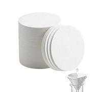 RAMGLYO Papier Filtre Qualitatif, 100 Disques Filtrants 11cm Vitesse Moyenne, pour Laboratoire & Analyse Chimique, Séparation Précise des Précipités.