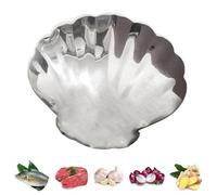 RAMGLYO Savon Inox Anti Odeur en Acier Inoxydable Brossé, pour Éliminer les Odeurs d'Oignon, de Poisson, d'Ail, des Mains, Aide de Cuisine (9.3 * 7.3 * 3.5 cm)