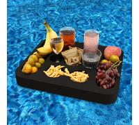 RAMIEYOO Porte-gobelet flottant pour table de rafra chissement, pour piscine, plage, f te ou jacuzzi, bar de service polyvalent et portable