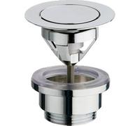 Raminex Up&Down Bonde de vidage H6.5cm Laiton Chrome UD22551